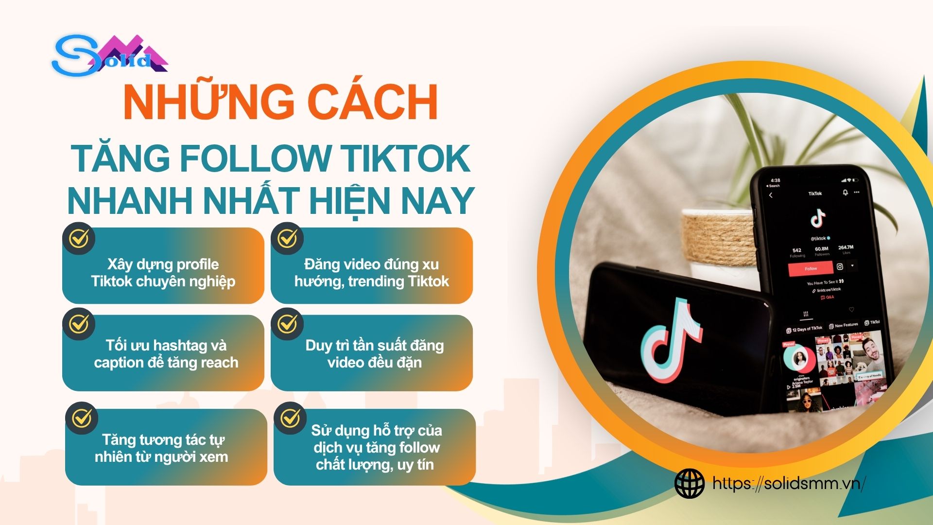 Những cách tăng follow Tiktok nhanh nhất hiện nay